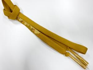 未使用品　正絹　手組帯締め